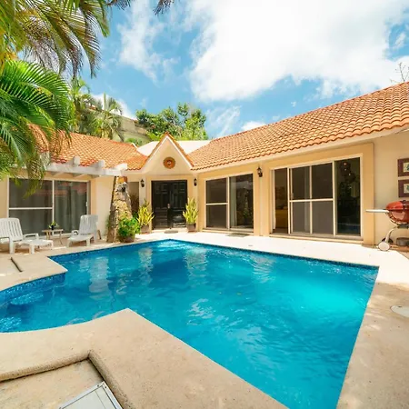 Luxury Villa 4Br With Private Pool - At Playacar Ll - Villa Perla 15